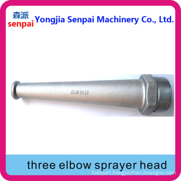 Aluminum Alloy Three Elbow Sprayer Head/Head of Three Elbow Sprayer